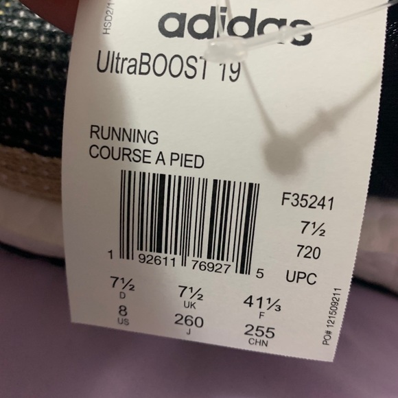 Ultraboost 19 Chalk Black / Raw Sand - Picture 6 of 9